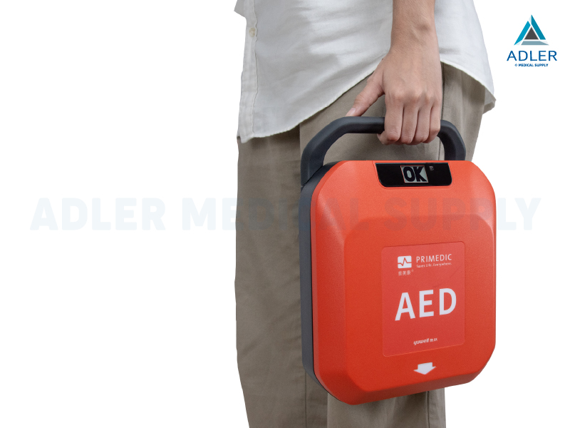 เครื่องกระตุกหัวใจไฟฟ้าอัตโนมัติ (AED) Yuwell รุ่น HeartSave Y8 (รับประกันศูนย์ไทย 6 ปี) พร้อมตู้เก็บ AED