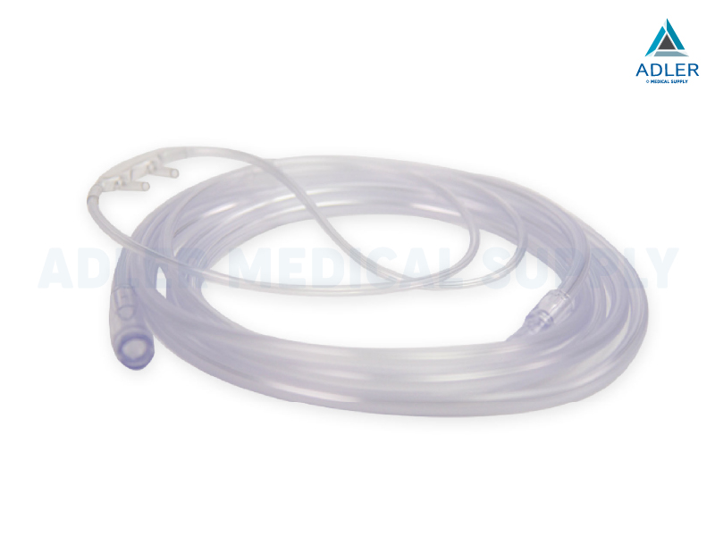 สายให้ออกซิเจนทางจมูกสำหรับผู้ใหญ่ (Nasal Canula for Adults) ขนาด 2 เมตร