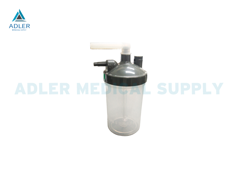กระปุกให้ความชื้นแบบสั้น (Oxygen Humidifier Bottle)