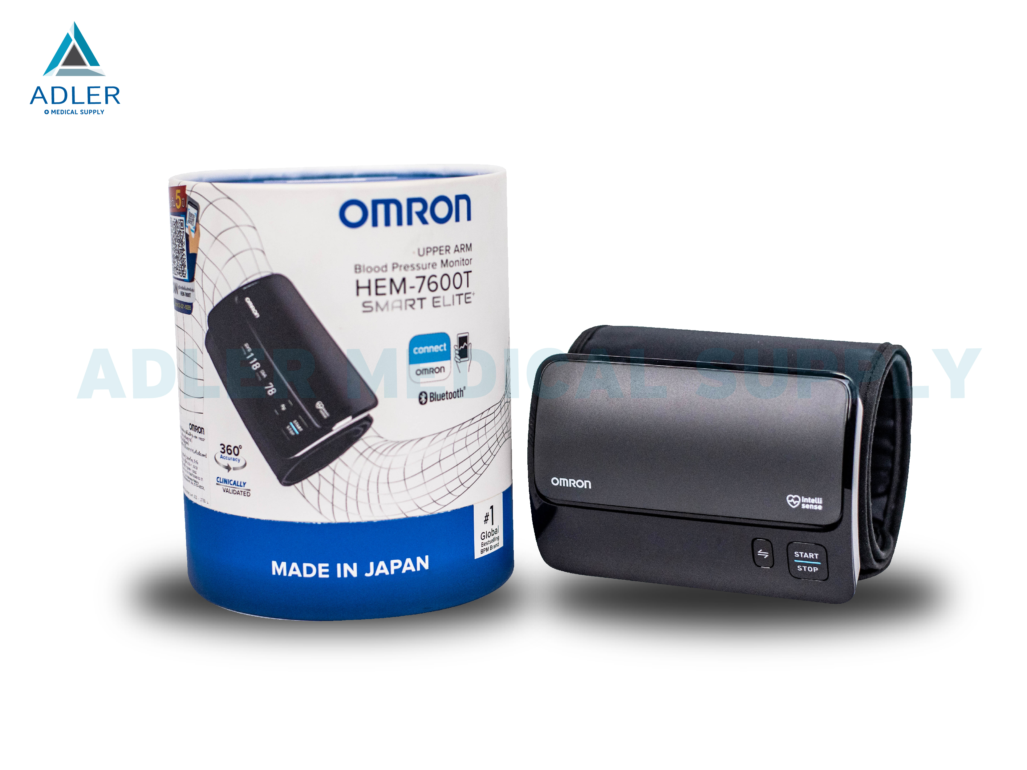 เครื่องวัดความดันโลหิตแบบไร้สาย Omron รุ่น HEM-7600T