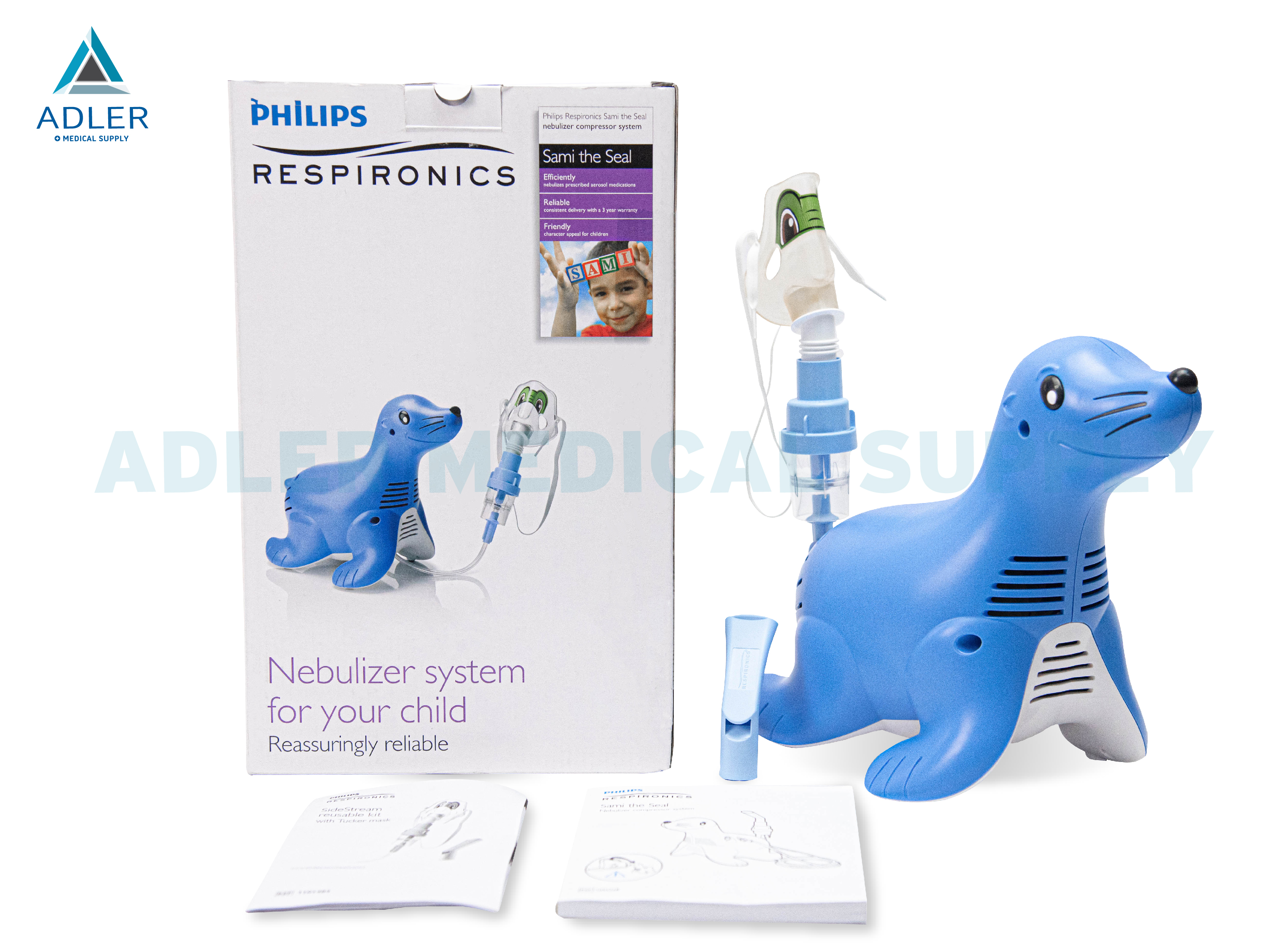 เครื่องพ่นละอองยาสำหรับเด็ก Philips รุ่น Sami the Seal