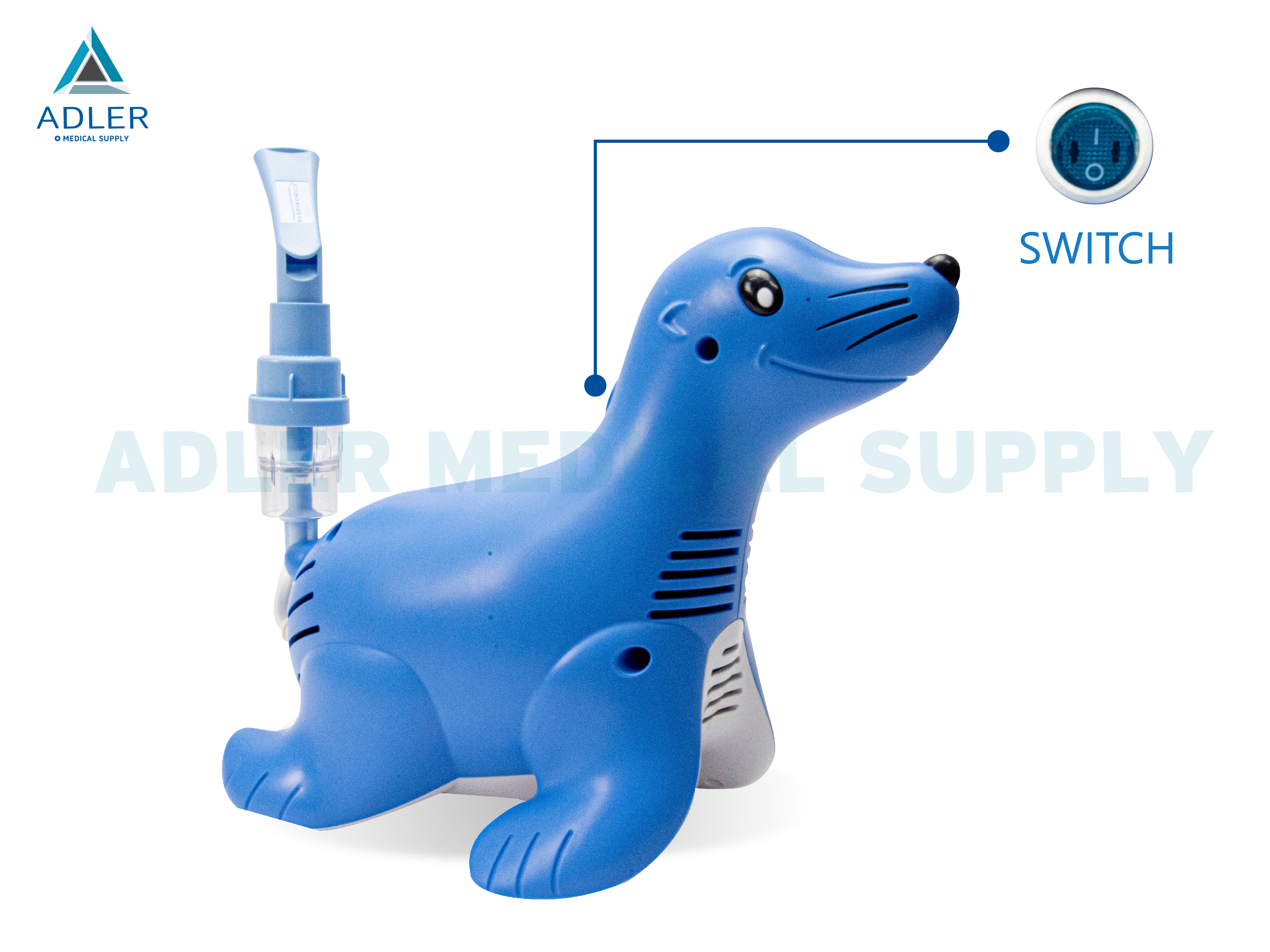 เครื่องพ่นละอองยาสำหรับเด็ก Philips รุ่น Sami the Seal