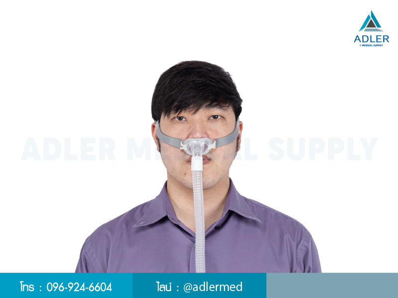 หน้ากาก CPAP ชนิดสอดจมูก NASAL PILLOW MASK