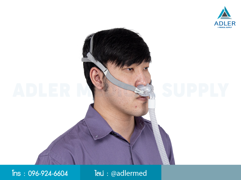 หน้ากาก CPAP ชนิดสอดจมูก NASAL PILLOW MASK