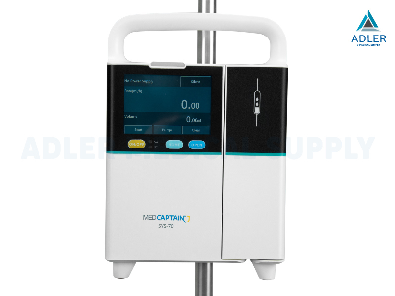 เครื่องควบคุมให้สารละลายทางหลอดเลือดดำ (Infusion Pump) รุ่น SYS-70 เครื่องควบคุมให้สารละลายทางหลอดเลือดดำ (Infusion Pump) รุ่น SYS-70