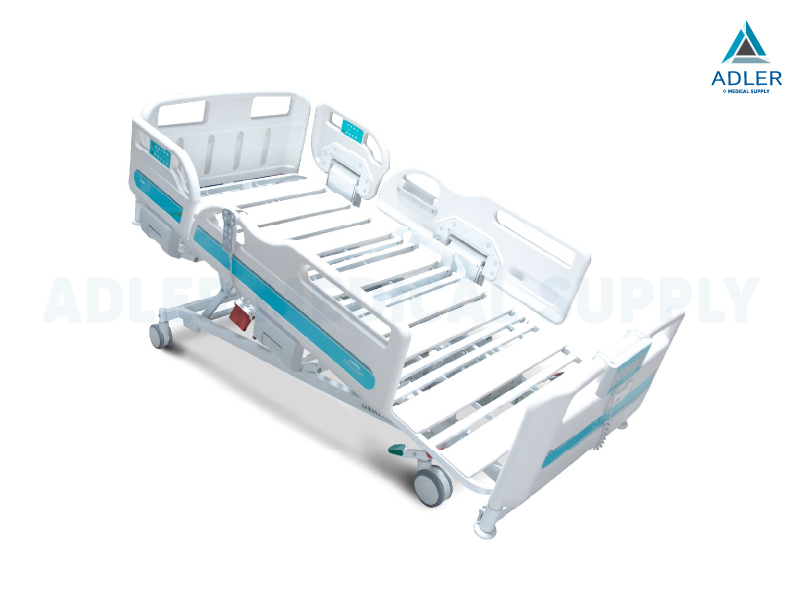 เตียงผู้ป่วยไฟฟ้า 8 ฟังก์ชัน ปีกนกแกรนด์ ดีลักซ์ Grand Deluxe Hospital Bed (A-076)
