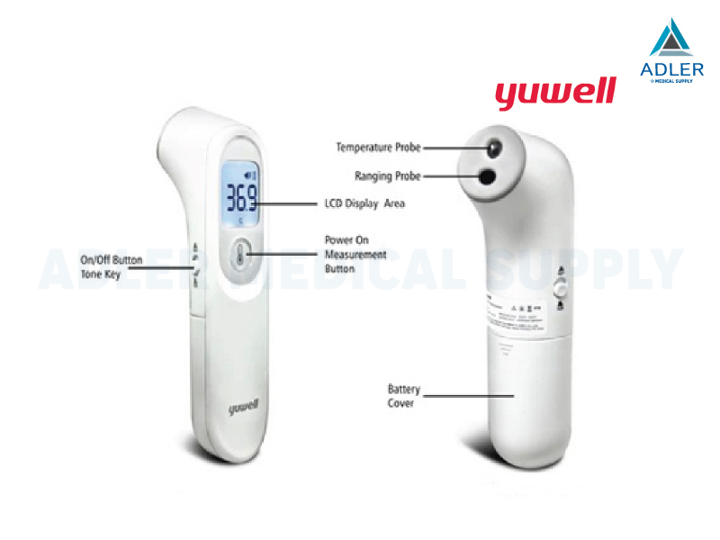 เครื่องวัดอุณหภูมิร่างกายอินฟราเรด Yuwell รุ่น YT-1