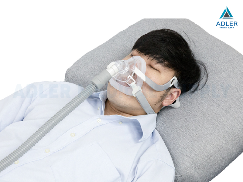 หน้ากาก CPAP ชนิดครอบจมูกและปาก FULL FACE MASK (ไม่มีที่คาดหน้าผาก)