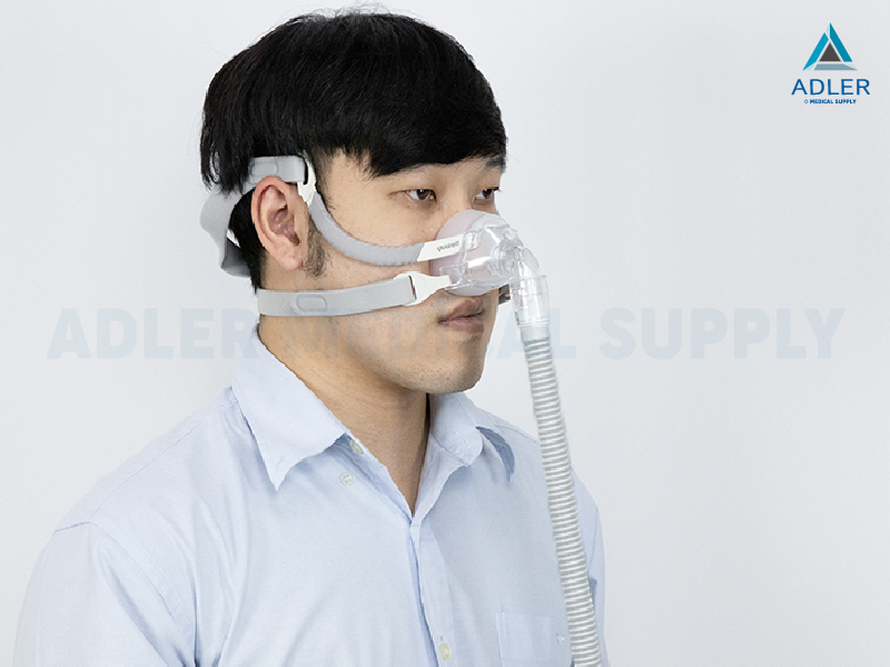 หน้ากาก CPAP ชนิดครอบจมูก NASAL MASK (ไม่มีสายคาดหน้าผาก)