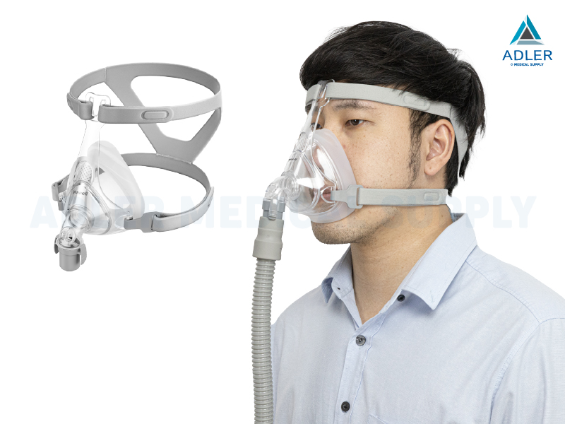 หน้ากาก CPAP ชนิดครอบจมูกและปาก FULL FACE MASK หน้ากาก CPAP ชนิดครอบจมูกและปาก FULL FACE MASK
