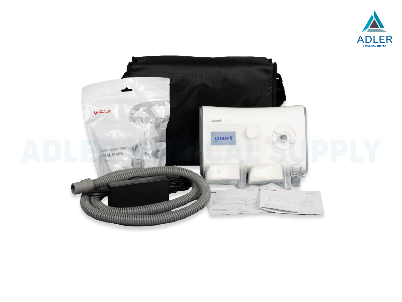 เครื่องช่วยหายใจชนิดแรงดันบวกต่อเนื่อง แบบปรับแรงดันอัตโนมัติ (Auto CPAP) ยี่ห้อ Yuwell รุ่น YH-550 เครื่องช่วยหายใจชนิดแรงดันบวกต่อเนื่อง แบบปรับแรงดันอัตโนมัติ (Auto CPAP) ยี่ห้อ Yuwell รุ่น YH-550