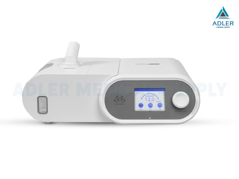 เครื่องช่วยหายใจชนิดแรงดัน สองระดับ (Bi-Level Ventilator) Micomme รุ่น P1