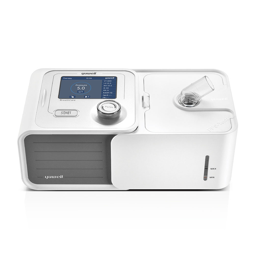 เครื่องช่วยหายใจชนิดแรงดันบวกต่อเนื่อง CPAP ยี่ห้อ Yuwell รุุ่น YH-360 เครื่องช่วยหายใจชนิดแรงดันบวกต่อเนื่อง CPAP ยี่ห้อ Yuwell รุุ่น YH-360
