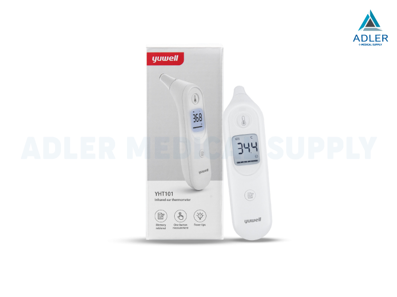เครื่องวัดอุณหภูมิร่างกายอินฟราเรด Yuwell รุ่น YHT101 เครื่องวัดอุณหภูมิร่างกายอินฟราเรด Yuwell รุ่น YHT101