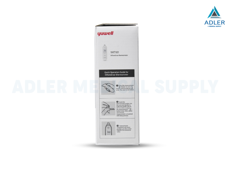 เครื่องวัดอุณหภูมิร่างกายอินฟราเรด Yuwell รุ่น YHT101 เครื่องวัดอุณหภูมิร่างกายอินฟราเรด Yuwell รุ่น YHT101