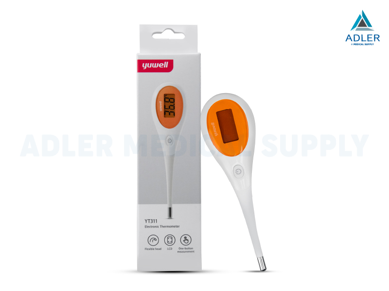 ปรอทวัดอุณหภูมิดิจิตอล ยี่ห้อ Yuwell รุ่น YT311 (ปลายอ่อน) ปรอทวัดอุณหภูมิดิจิตอล ยี่ห้อ Yuwell รุ่น YT311 (ปลายอ่อน)
