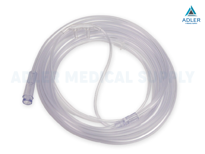 สายให้ออกซิเจนทางจมูกสำหรับผู้ใหญ่ (Nasal Canula for Adults) ขนาด 2 เมตร