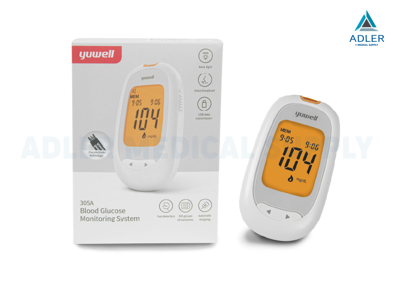 เครื่องวัดน้ำตาลในเลือด Yuwell รุ่น 305A