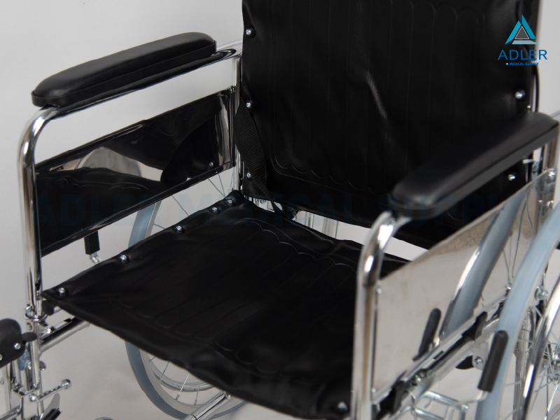 วีลแชร์โรงพยาบาล สำหรับ คนตัวใหญ่ รุ่นปรับเอนนอน (High Back & Reclining Manual Wheelchair) วีลแชร์โรงพยาบาล สำหรับ คนตัวใหญ่ รุ่นปรับเอนนอน (High Back & Reclining Manual Wheelchair)