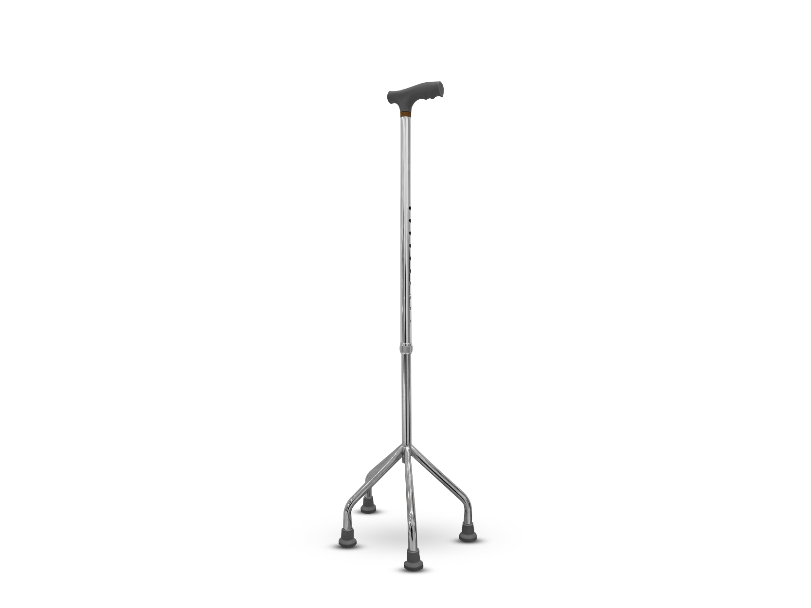 ไม้เท้าค้ำยัน 4 ขา หัวฆ้อน Tripod Cane 4 ปุ่ม ไม้เท้าค้ำยัน 4 ขา หัวฆ้อน Tripod Cane 4 ปุ่ม