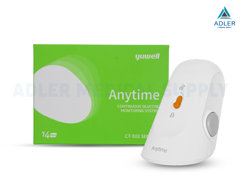 เครื่องตรวจวัดระดับน้ำตาลในเลือดแบบต่อเนื่อง(Continuous Glucose Monitoring System, CGMS) Yuwell รุ่น CT-3