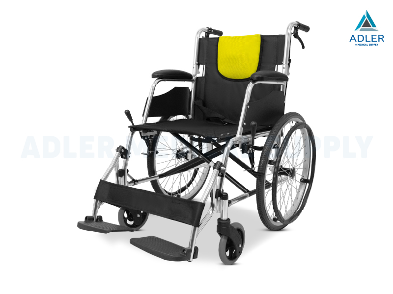 รถเข็นผู้ป่วย รถเข็นผู้สูงอายุ วีลแชร์ผู้สูงอายุ (Wheelchair) ยี่ห้อYUWELL รุ่น H053C รับประกันศูนย์ไทย 1 ปี