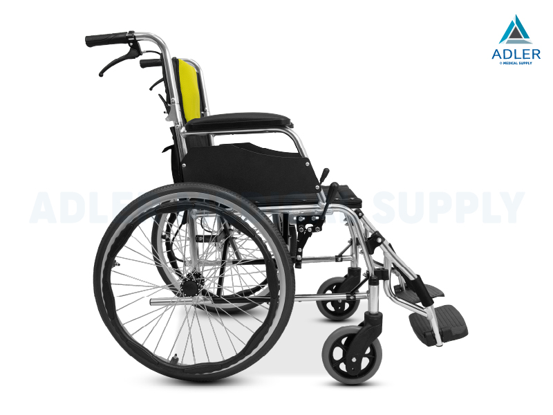 รถเข็นผู้ป่วย รถเข็นผู้สูงอายุ วีลแชร์ผู้สูงอายุ (Wheelchair) ยี่ห้อYUWELL รุ่น H053C รับประกันศูนย์ไทย 1 ปี