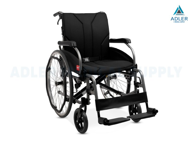 รถเข็นผู้ป่วย รถเข็นผู้สูงอายุ วีลแชร์ผู้สูงอายุ (Wheelchair) ยี่ห้อYUWELL รุ่น H065C รับประกันศูนย์ไทย 1 ปี