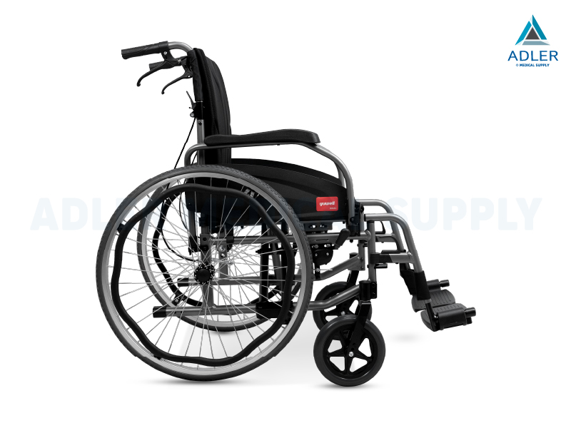 รถเข็นผู้ป่วย รถเข็นผู้สูงอายุ วีลแชร์ผู้สูงอายุ (Wheelchair) ยี่ห้อYUWELL รุ่น H065C รับประกันศูนย์ไทย 1 ปี
