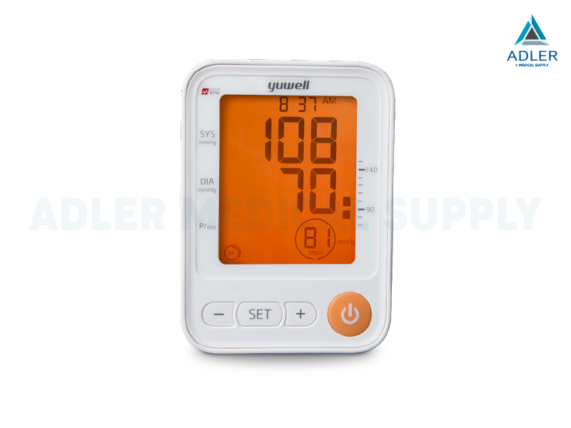 เครื่องวัดความดันอัตโนมัติ Yuwell รุ่น YE650D มีเสียงพูดภาษาไทย จอ Blachlight ประกันศูนย์ไทย 5 ปี