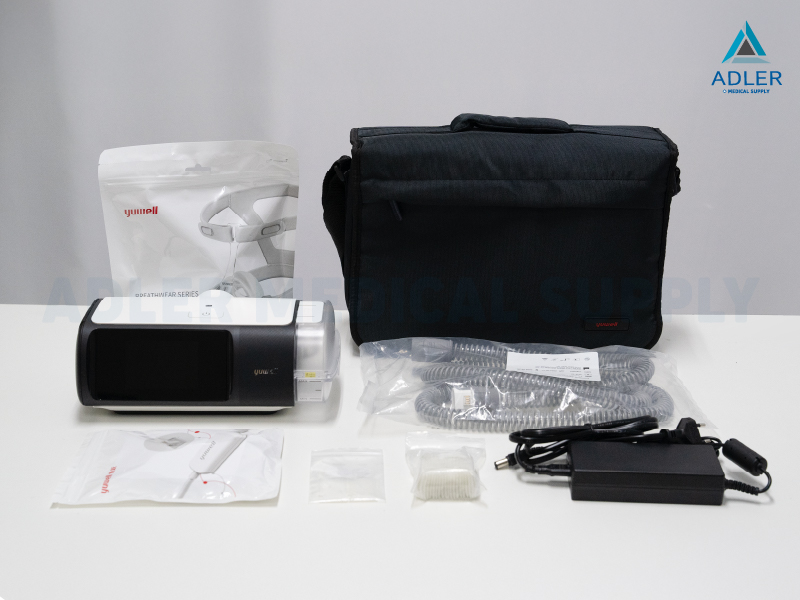 เครื่องช่วยหายใจชนิดแรงดันบวกต่อเนื่อง แบบปรับแรงดันอัตโนมัติ (Auto CPAP) Yuwell รุ่น YH-680B รับประกันศูนย์ไทย 3 เครื่องช่วยหายใจชนิดแรงดันบวกต่อเนื่อง แบบปรับแรงดันอัตโนมัติ (Auto CPAP) Yuwell รุ่น YH-680B รับประกันศูนย์ไทย 3