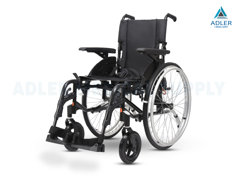 รถเข็นผู้สูงอายุ Invacare รุ่น Action 2 NG ล้อใหญ่ 48 Cont Thai (Manual Wheelchair)