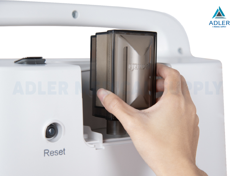 ไส้กรองอากาศ เครื่องผลิตออกซิเจน Yuwell 8F-10W (Hepa Filter)