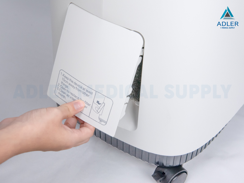 ไส้กรองอากาศ เครื่องผลิตออกซิเจน 9F-5BW ชนิด ฟองน้ำ (แบบหยาบ)