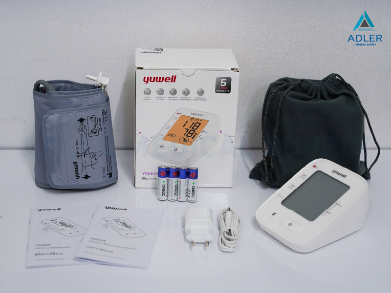 เครื่องวัดความดันอัตโนมัติ Yuwell รุ่น YE660F ประกันศูนย์ไทย 5 ปี