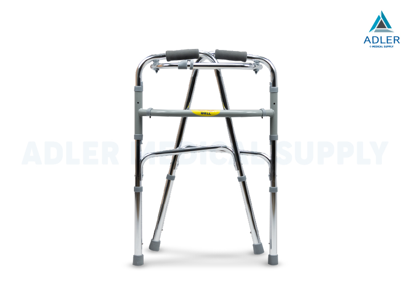 ไม้เท้าช่วยพยุง (Walker) 4 ขา แบบพับได้