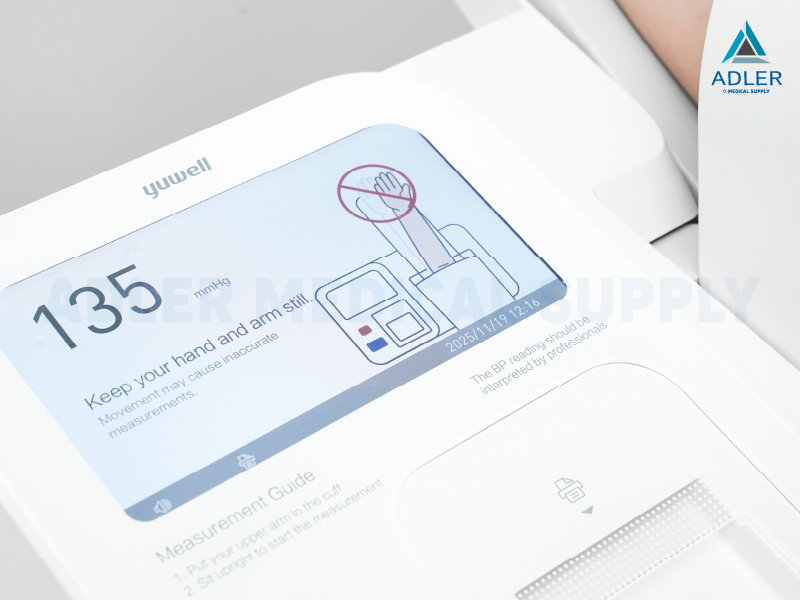 เครื่องวัดความดันแบบสอดแขน (อัตโนมัติ) ยี่ห้อ Yuwell รุ่น YE992 รับประกันศูนย์ไทย 2 ปี