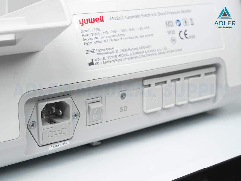 เครื่องวัดความดันแบบสอดแขน (อัตโนมัติ) ยี่ห้อ Yuwell รุ่น YE992 รับประกันศูนย์ไทย 2 ปี