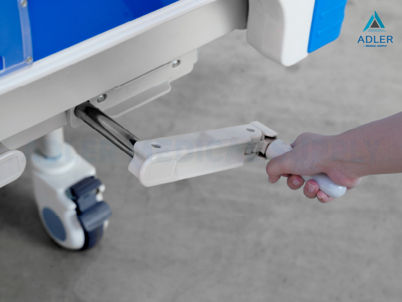 เตียงผู้ป่วย 3 ฟังก์ชัน รุ่น HR-S06 แบบมือหมุน (Manual)