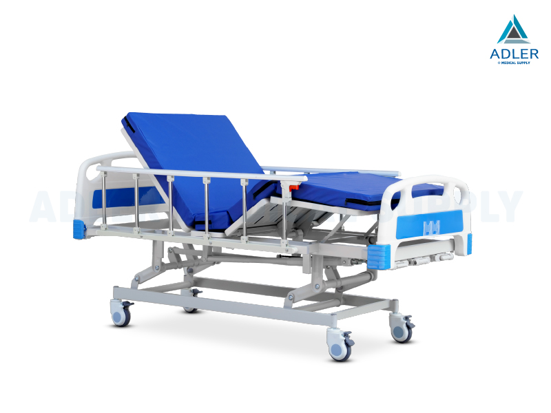 เตียงผู้ป่วย 3 ฟังก์ชัน รุ่น HR-S06 แบบมือหมุน (Manual)