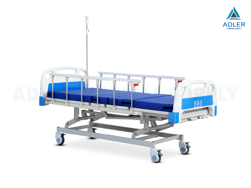 เตียงผู้ป่วย 3 ฟังก์ชัน รุ่น HR-S06 แบบมือหมุน (Manual)