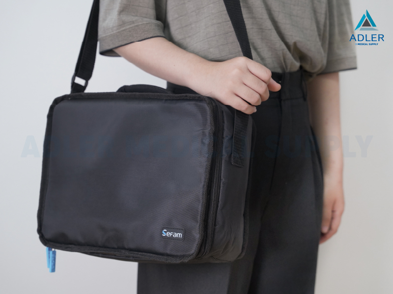 เครื่องช่วยหายใจ Auto Cpap ยี่ห้อ Sefam รุ่น Nea (นวัตกรรมใหม่เสียงเบา) ลดการนอนกรน หยุดหายใจขณะหลับ