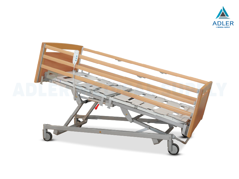 เตียงผู้ป่วยไฟฟ้า ดีไซน์ลายไม้ 7 ฟังก์ชั่น ยี่ห้อ HAELVOET รุ่น Lago Care