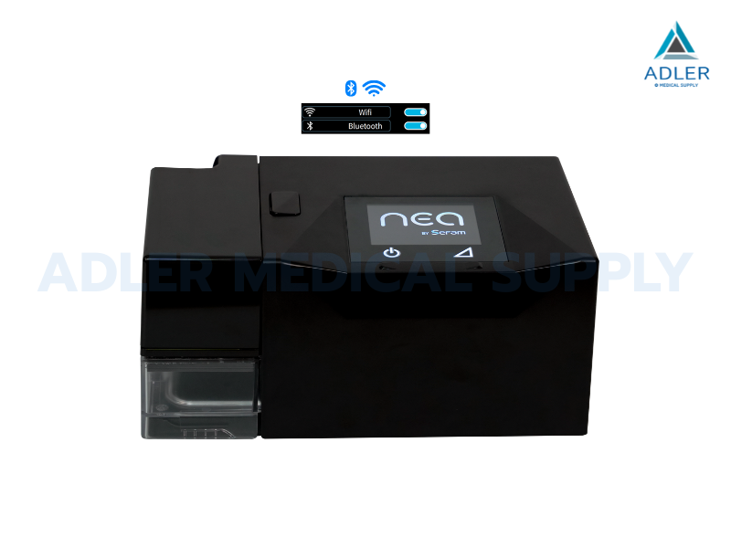 เครื่องช่วยหายใจ Auto Cpap ยี่ห้อ Sefam รุ่น Nea (นวัตกรรมใหม่เสียงเบา) ลดการนอนกรน หยุดหายใจขณะหลับ (ตัวเครื่อง+หม้อทำความชื้น+bluetooth wifi)