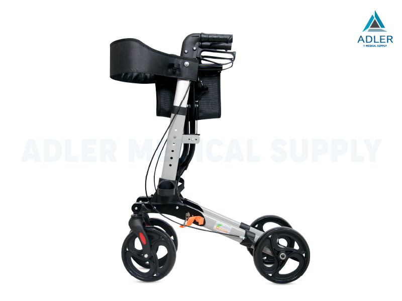 อุปกรณ์ช่วยพยุงเดิน Rollator รุ่น BT807L น้ำหนักเบา พับเก็บง่าย รับประกัน 1 ปี