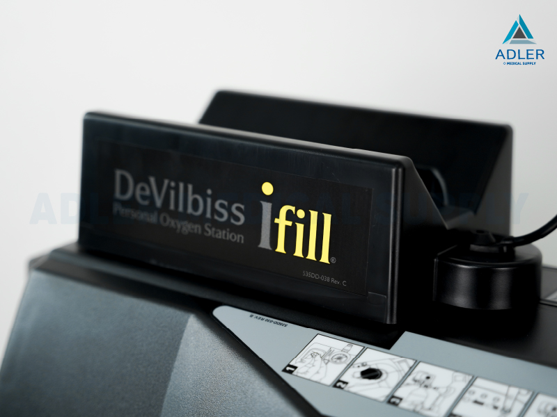 เครื่องเติมออกซิเจน Devilbiss iFill O2 พร้อมถังออกซิเจนอลูมิเนียมรับประกันนาน 3 ปี (ส่งด่วน ภายในวัน)