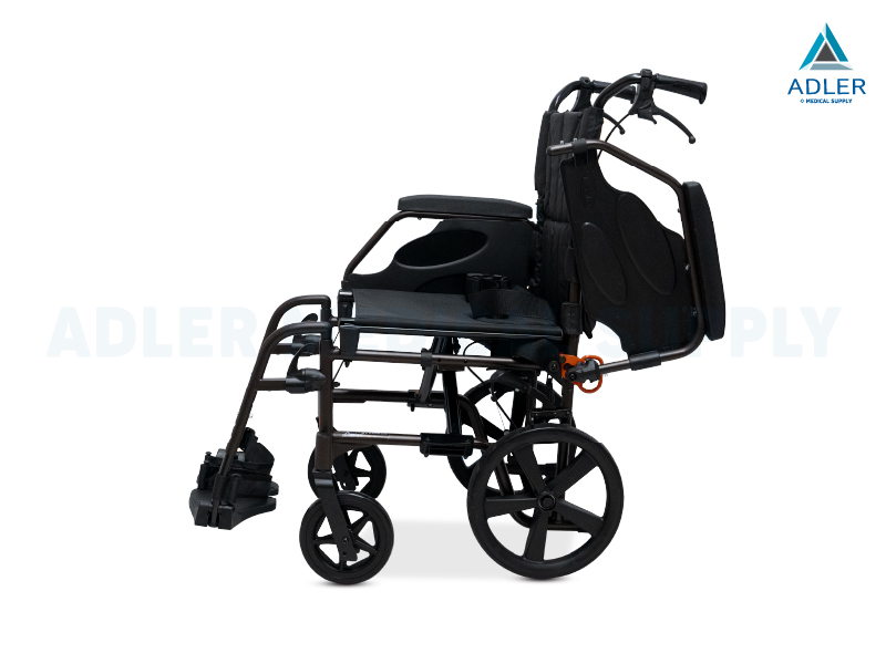 วีลแชร์ผู้สูงอายุ แบบธรรมดา พับได้ รุ่นใหม่ USA ยี่ห้อ Invacare รุ่น Action 2 NG Transit Lite (รับประกัน 2 ปี)