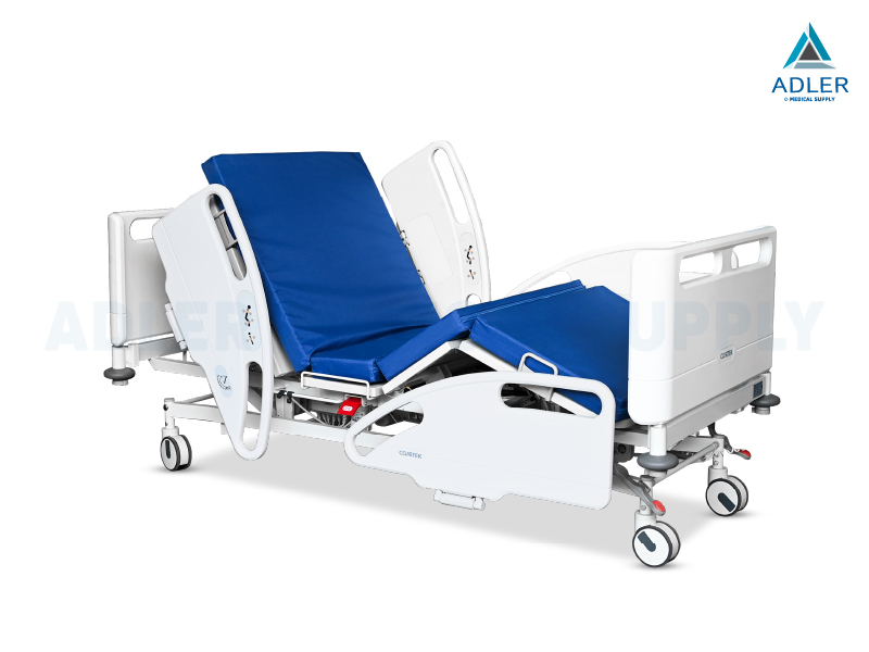 เตียงผู้ป่วยไฟฟ้า 4 ฟังก์ชัน Caretek รุ่น Snowy- Elite 4 M420-68C (ดีไซน์ใหม่่)