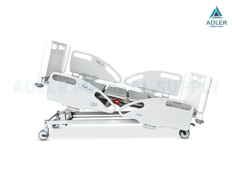 เตียงผู้ป่วยไฟฟ้า 5 ฟังก์ชัน Caretek รุ่น Snowy- Elite 4 M420-68CT (ดีไซน์ใหม่่)