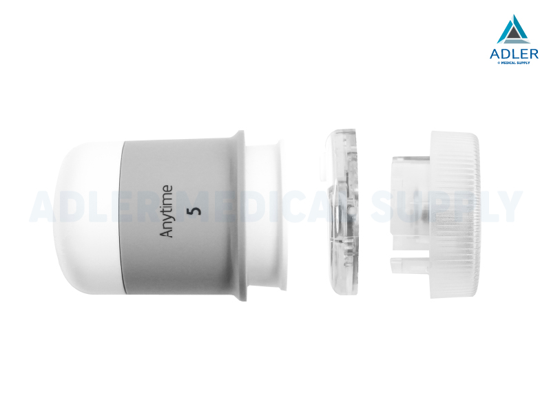 เครื่องตรวจน้ำตาลในเลือดแบบต่อเนื่อง CGM Yuwell Anytime 5 สีเทา